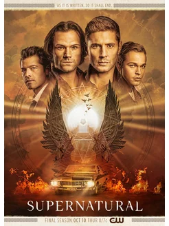 Постер Supernatural 30х40 см