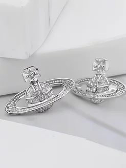 Серьги пусеты Vivienne westwood