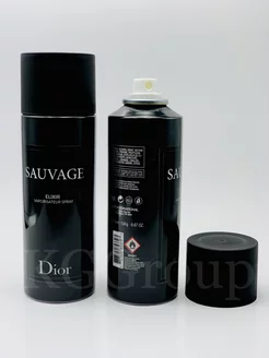 Парфюмированный дезодорант Dior Sauvage Elixir 200 ml