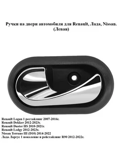 Ручки двери автомобиля для Renault, Лада, Nissan