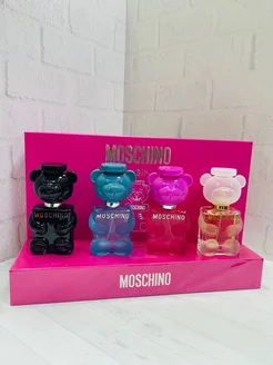 Набор подарочный духи мишка moschino toy москино 4х30 мл