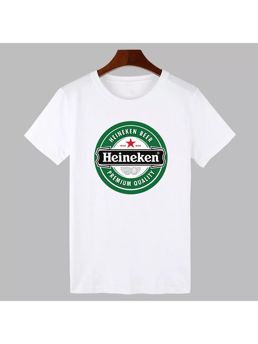 Футболка с принтом Пиво Heineken Lager Beer REVOLVER13 175718210 купить за1 068 ₽ в интернет-магазине Wildberries