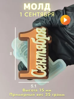 Силиконовая форма для мыла 1 Сентября V1