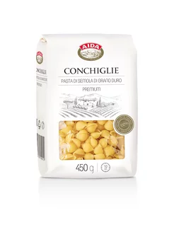 Макаронные изделия Conchiglie Ракушки 450г