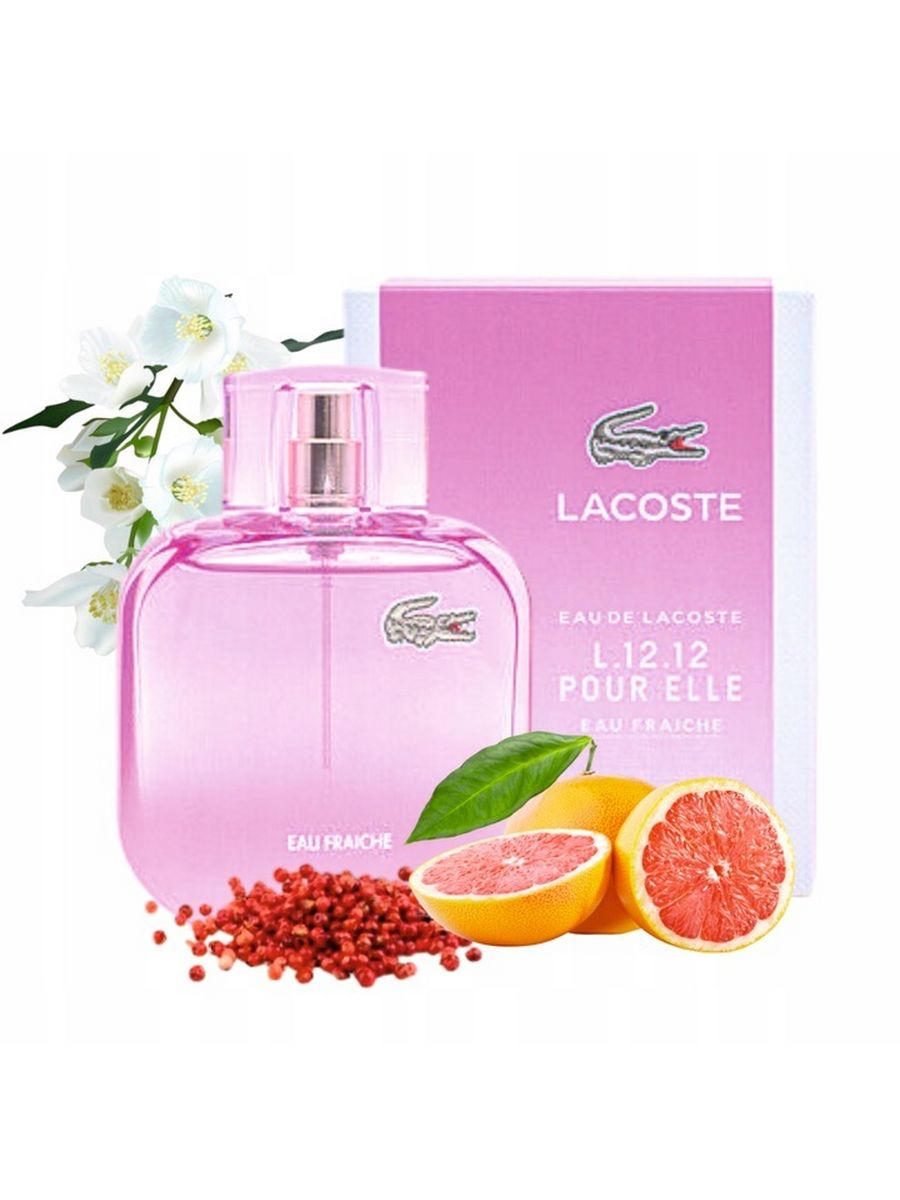 Lacoste pour elle. Туалетная вода Lacoste l.12.12 Eau Fraiche pour elle. Лакост l12 12 Eau Fraiche. Lacoste l 12 12 Eau Fraiche жен. Lacoste Eau de Lacoste (l.12.12 Eau Fraiche) w EDT 30 ml.