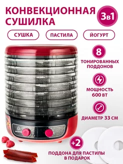 Сушилка для овощей и фруктов, дегидратор