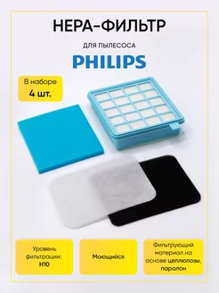 Фильтры для пылесоса Philips powerpro compact