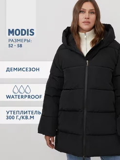 Куртка с капюшоном большие размеры Plus Size