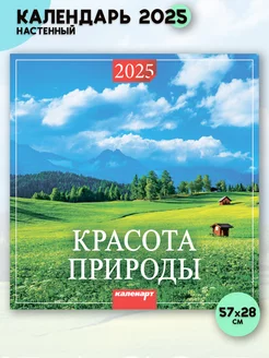 Календарь настенный перекидной на скрепке 2025 год