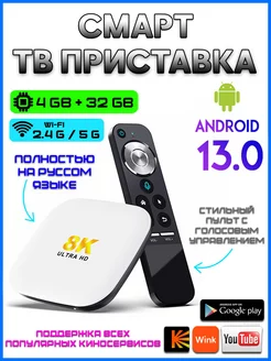 Смарт тв приставка андроид H96Max M2