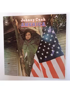 Винтажная виниловая пластинка LP Johnny Cas America A 200 Ye