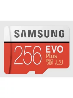 Карта памяти Samsung EVO Plus 256 ГБ