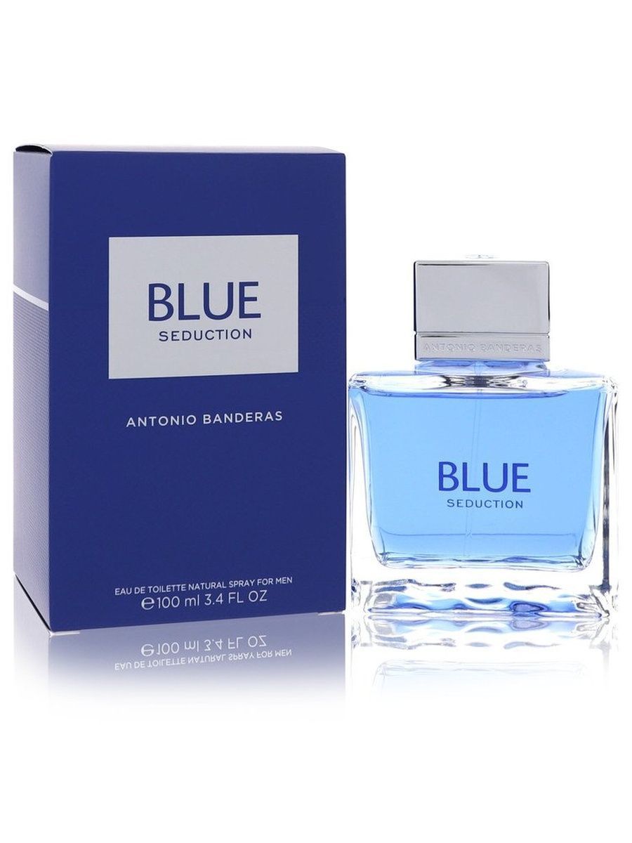 Антонио бандерас блю. Блю от Антонио Бандераса мужские. Blue Seduction Antonio Banderas for men 30 мл Fragrances. Blue Seduction Antonio коробка.