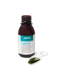 Хлорофилл жидкий Liquid Chlorophyll сироп Арго 100 мл