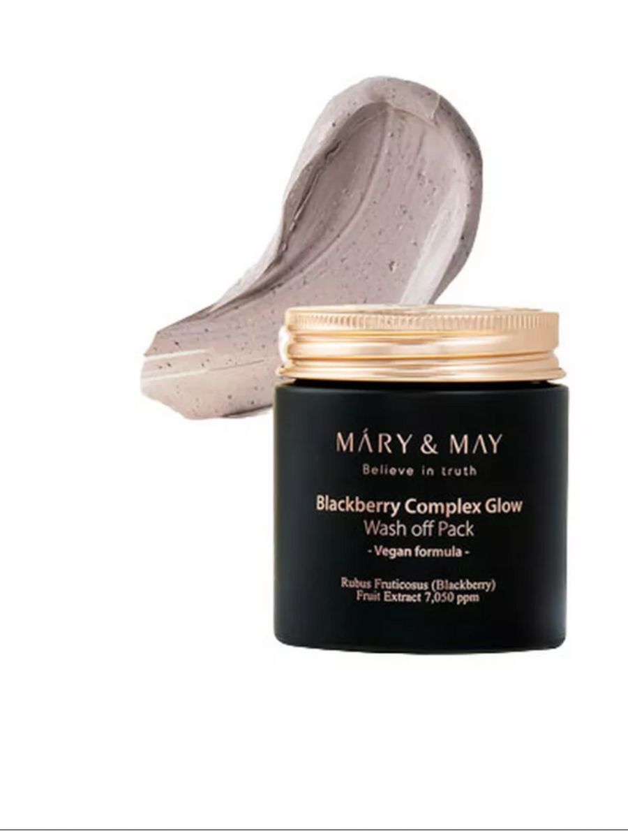 Mary may blackberry. Mary&May BLACKBERRY Complex Glow Wash off Pack 30g.