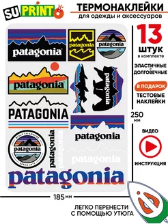 Термонаклейка на одежду Patagonia патагония