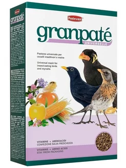 Корм Granpatee Universelle для насекомоядных птиц, 1 кг