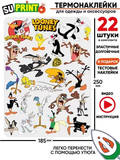 Термонаклейка на одежду детская looney tunes bugs bunny