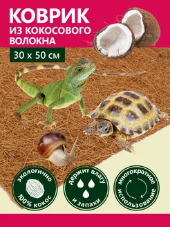 Коврик из кокосового волокна, 30х50 см