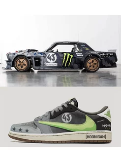 Кроссовки Nike Air Джордан Low Travis Mustang Hoonicorn