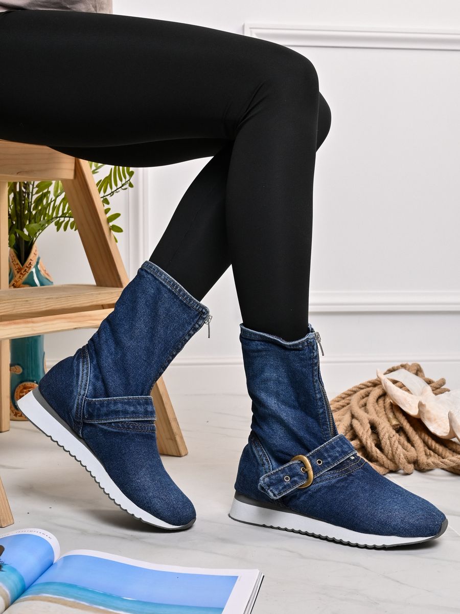 Полусапожки текстильные женские джинсовые ботинки MAVI MELEK 176978352купить в интернет-магазине Wildberries