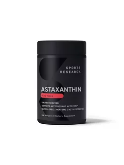 Астаксантин из микроводорослей 6 мг, Astaxanthin, 120 капс