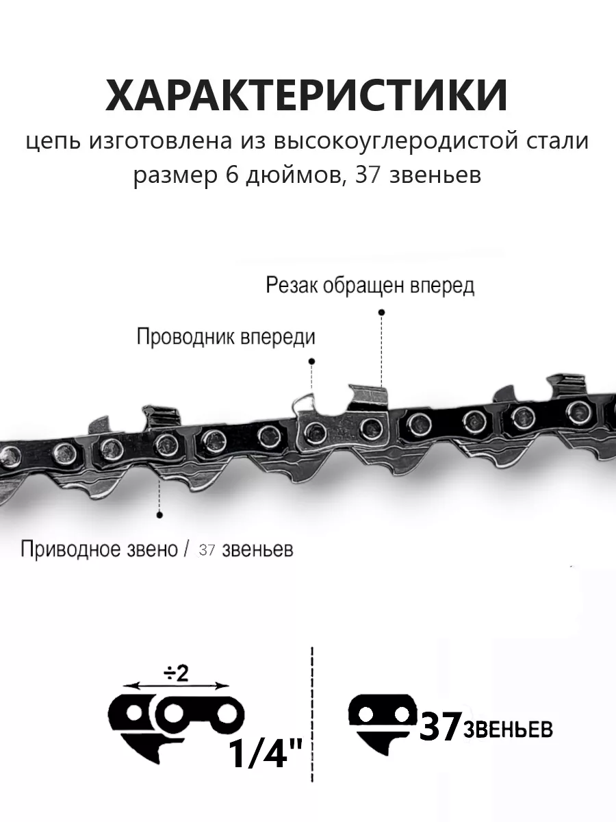 Цепь Для Мини Пилы 6 Дюймов Купить