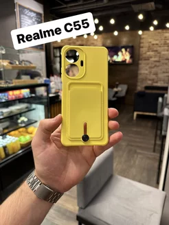 Чехол на телефон Realme C55 с картой