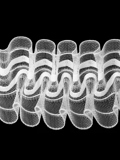 Шторная лента органза