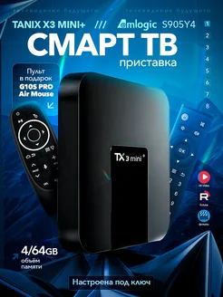 Смарт tv Android приставка для телевизора Tanix tx3 mini