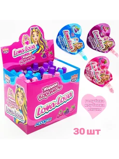 Жидкая карамель Lova-Lova ассорти 30 шт, конфеты