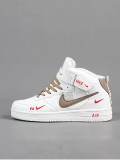 Кроссовки зимние высокие nike air force 1