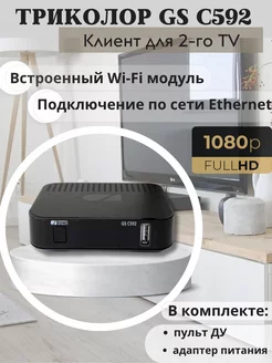 Спутниковый ресивер-клиент GS C592 с Wi-Fi