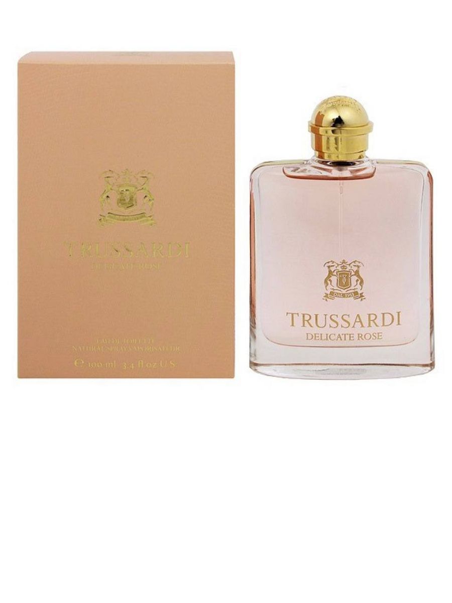 Парфюмированная вода труссарди. Trussardi delicate Rose 30ml EDT. Trussardi delicate Rose w EDT 30 ml. Труссарди Деликат Роуз 100 мл.