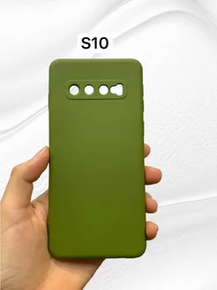 Чехол на samsung s10 силиконовый противоударный