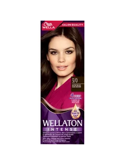 Wellaton Крем-краска стойкая 3 0 Темный шатен