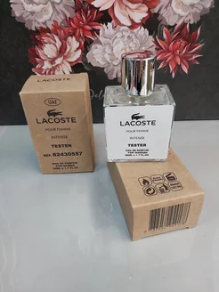 тестер духи стойкие lacoste pour femme intense 50 ml