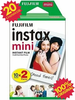 Картриджи instax mini 20 снимков цветная фотопленка инстакс