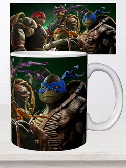 кружка Черепашки ниндзя, мутанты, TMNT