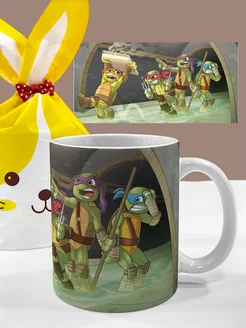 кружка Черепашки ниндзя, мутанты, TMNT