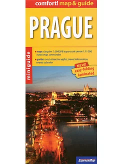 Прага. Карта и мини-гид. Prague Comfort! map & guide