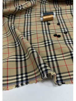 Ткань для шитья рубашечная Burberry 150х145