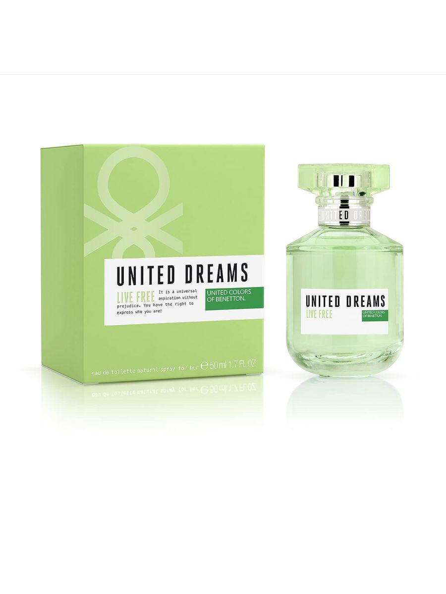 Туалетная вода united dreams live. Benetton туалетная вода женская. United Dreams United Colors of Benetton.