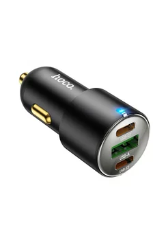 Автомобильное зарядное устройствоHOCONZ6 1USB+2USB