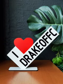 Открытка подарок мини стела i love drakeoffc