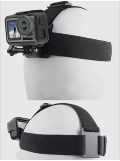 Крепление на голову Head Strap Mount для экшен камер