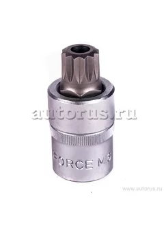 Головка 1 2-бита Spline М16 L 55 мм с отверст