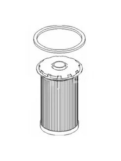 Фильтр топливный Focus-2 дизель ор.1352443 LYNX LF1904 FORD