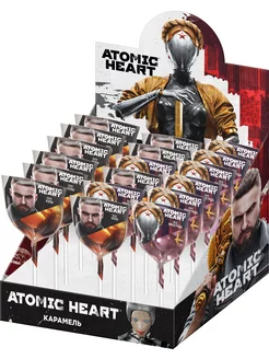 Карамель на палочке Atomic Heart, 20 шт по 15г