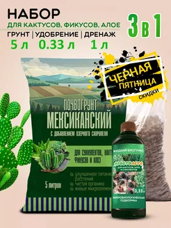 Грунт для кактусов и суккулентов растений комнатных